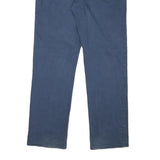 CALVIN KLEIN JEANS Mens Blue Regular Fit Straight Denim W34 L32 Zip Cotton Blend