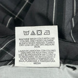 Wrangler Checked Cargo Shorts - 36W 10L Gray Cotton