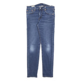 LEVI'S 512 Tapered Mens Jeans Blue Slim Tapered Denim Medium W30 L29 Stretch Zip