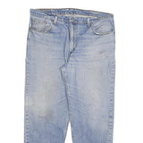 LEVI'S 504 Mens Jeans Blue Regular Straight Denim Light W40 L30 Classic Zip