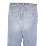 LEVI'S 504 Mens Jeans Blue Regular Straight Denim Light W40 L30 Classic Zip