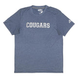 ADIDAS Mens Blue Cougars Graphic T-Shirt L Short Sleeve Crew Neck Sportswear