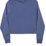 DICKIES Womens Blue Hoodie M Classic Logo Pullover Sweatshirt Drawstring Hood