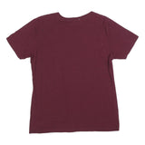 RUSSELL ATHLETIC Womens Maroon MacEwan University Athletics Graphic T-Shirt XL