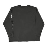 Carhartt Long Sleeve T-Shirt - 2XL Black Cotton