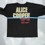 Trash 1989-2019 Alice Cooper Band T-Shirt - 2XL Black Cotton