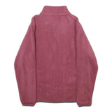 WOOLRICH Womens Pink Zip Jacket S Polyester Fleece Casual Lightweight
