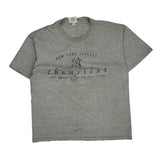 New York Yankees Lee Sport Mlb T-Shirt - XL Grey Cotton
