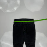 True Religion Double Knee Jeans - 28W UK 8 Black Cotton
