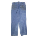 DICKIES Mens Relaxed Fit Blue Denim Jeans W36 L34 Zip Casual Workwear