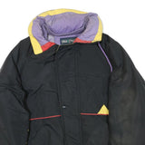 FIELD & STREAM Mens Black Yellow Red Purple Zip Jacket M Polyester Blend Outdoor