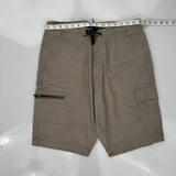 Levis Cargo Shorts - 32W 10L Grey Cotton