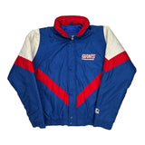 New York Giants Starter Nfl Windbreaker - Medium Blue Nylon