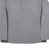 COLUMBIA Mens Grey & Dark Grey Plain Pullover Crew Neck Basic Knit L Outdoor