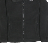 THE NORTH FACE Womens Black Zip Jacket L Polyester Plain Lightweight Outdoor