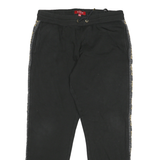GUESS Mens Joggers Black Stripe Logo Tape Slim Tapered M W32 L29