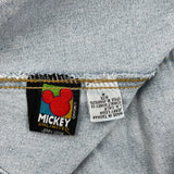 Mickey Unlimited Cartoon Overalls - Medium Light Wash Denim