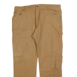 DICKIES Mens Regular Fit Beige Jeans Cotton Blend W38 L30 Workwear Casual