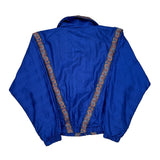 Made In Usa Lily'S Of Bevery Hills Shell Jacket - Small Blue Nylon