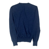 Polo By Ralph Lauren Slim Fit Sweater - Small Blue Merino Wool