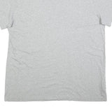 NIKE Mens Grey T-Shirt XL Short Sleeve Crew Neck Cotton Classic Logo Print