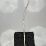 501 Levis Jeans - 30W US 8 Gray Cotton