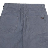 DICKIES Womens Shorts Grey Casual Cotton Blend M W28 Workwear Comfortable