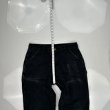 Carhartt Carpenter Pants - 34W 32L Black Cotton