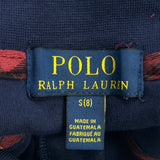 Age 8 Polo By Ralph Lauren 1/4 Zip - Small Navy Cotton