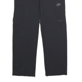 MAMMUT Womens Polyamide Blend Black Regular Fit Straight Leg Trousers W28 L30