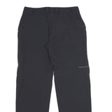 MAMMUT Womens Polyamide Blend Black Regular Fit Straight Leg Trousers W28 L30