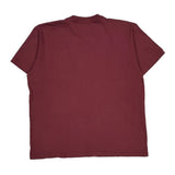 Dickies T-Shirt - XL Burgundy Cotton