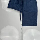 Tommy Hilfiger Chino Shorts - 33W 10L Blue Cotton