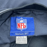 Seattle Seahawks Reebok Windbreaker - Large Navy Polyester