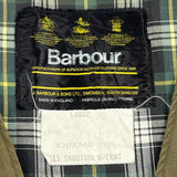 D315 Moleskin Barbour Shooting Vest - Large Green Cotton