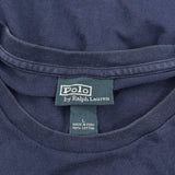 Polo By Ralph Lauren T-Shirt - Large Navy Cotton