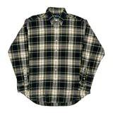 Blake Ralph Lauren Checked Shirt - Large Green Cotton