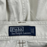 Polo By Ralph Lauren Cargo Shorts - 36W 9L Beige Cotton