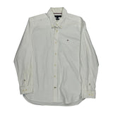 Tommy Hilfiger Shirt - Large White Cotton
