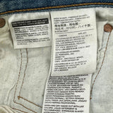501 Levis Jeans - 36W 32L Blue Cotton
