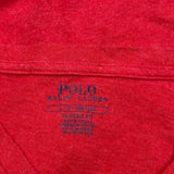 Polo By Ralph Lauren T-Shirt - Large Red Cotton