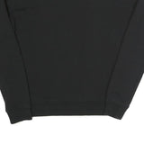 THE NORTH FACE Womens Black Sweatshirt Crew Neck XS Logo Print Casual Pullover