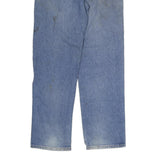 DICKIES Mens Regular Fit Blue Denim Jeans W32 L32 Straight Cotton Blend Zip