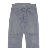 LEVI'S 501 Mens Jeans Blue Regular Straight Denim W29 L27 Classic Button Closure