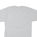 CHAMPION Mens Grey Houston Graphic T-Shirt M Short Sleeve Crew Neck Cotton Blend