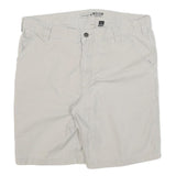 CARHARTT Mens Shorts Beige Casual Plain 3XL W38 Cotton Blend Workwear
