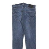 LEVI'S 512 BIG E Mens Jeans Blue Slim Skinny Denim Medium W31 L32 Zip