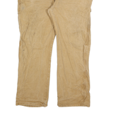 DICKIES Mens Jeans Beige Regular Straight Denim Medium W40 L30 Durable Workwear