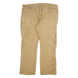 DICKIES Mens Jeans Beige Regular Straight Denim Medium W40 L30 Durable Workwear