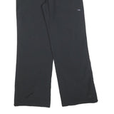 ADIDAS Womens Joggers Black UK 14 W32 L30 Regular Tapered Comfortable Sportswear